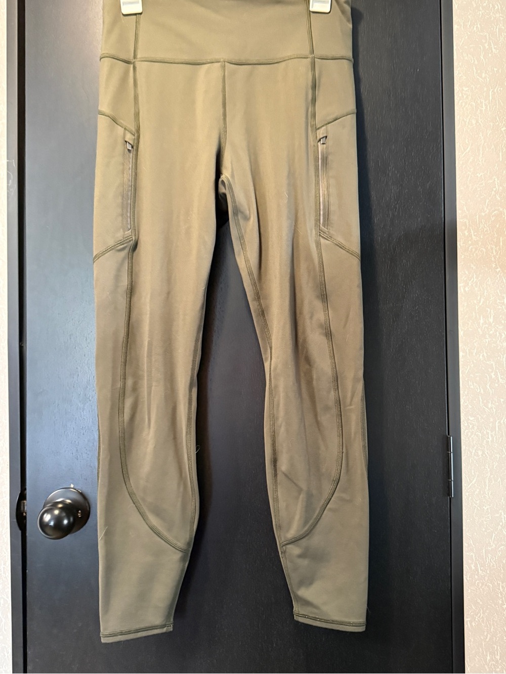 Athleta Olive Utility High-Rise Leggings